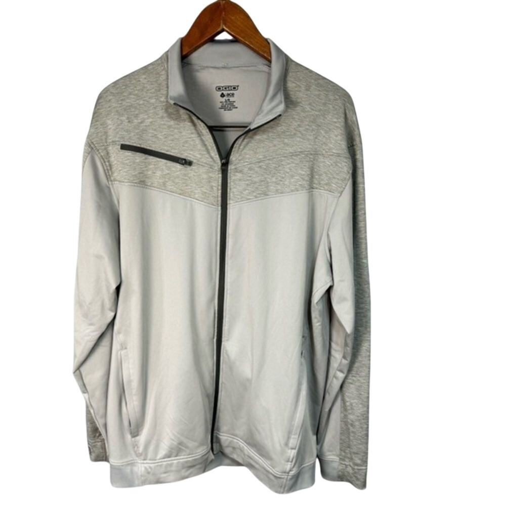 Ogio Ace Men’s Full Zip Sweatshirt Jacket sz L # E471